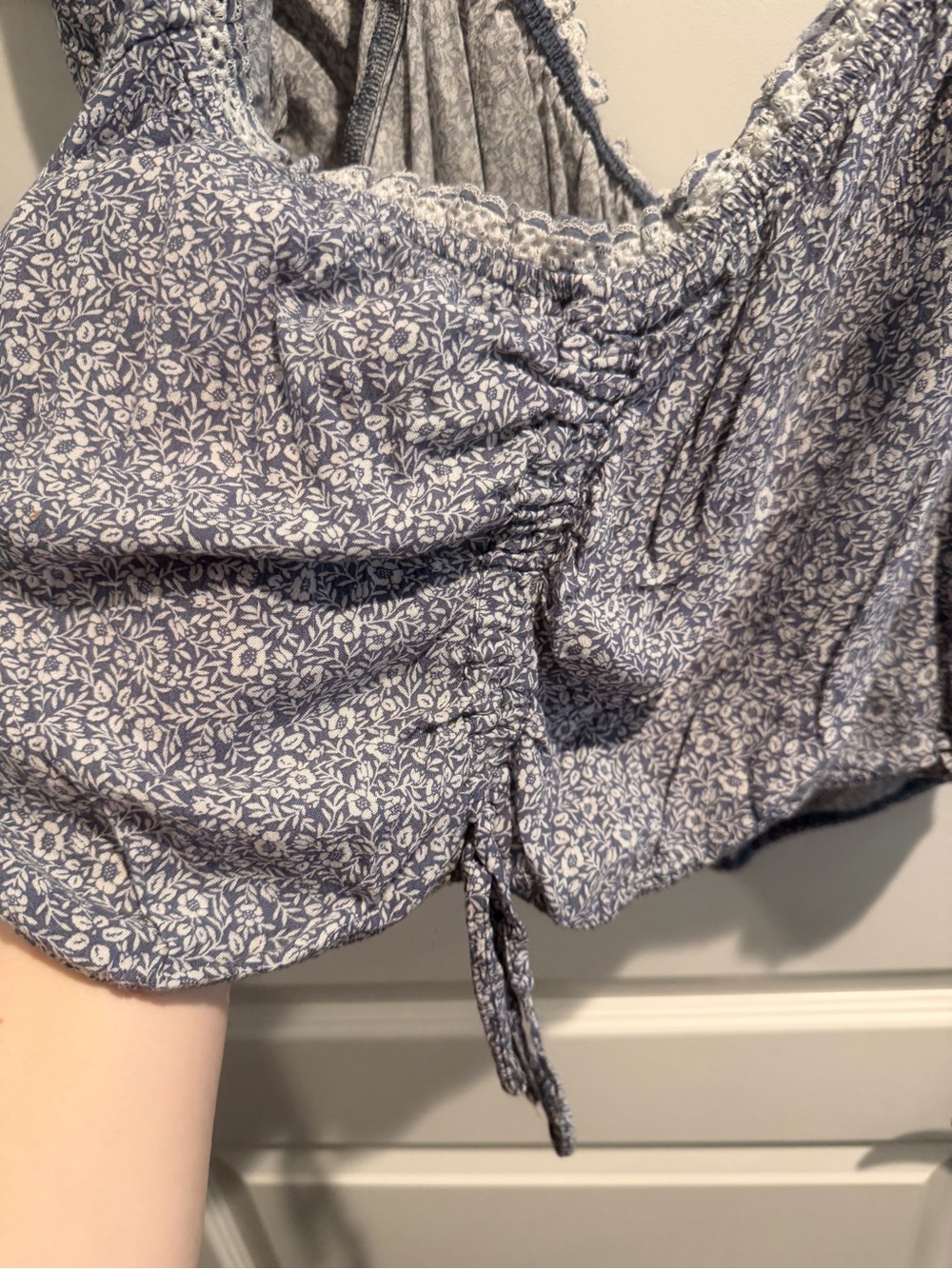 Floral Blue Wide-Leg Set - Picture 4 of 9